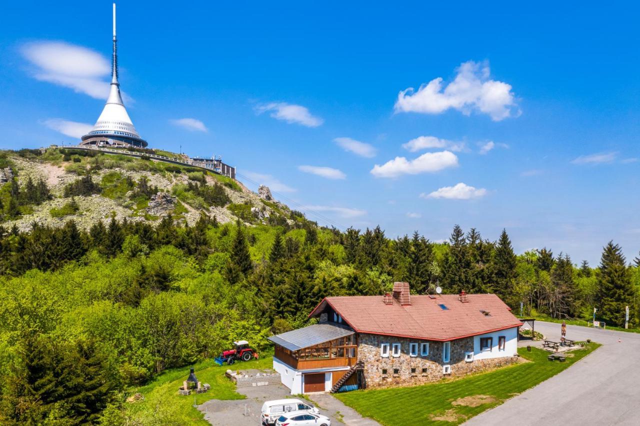 Horska Chata Jestedka Svetla pod Jestedem Kültér fotó