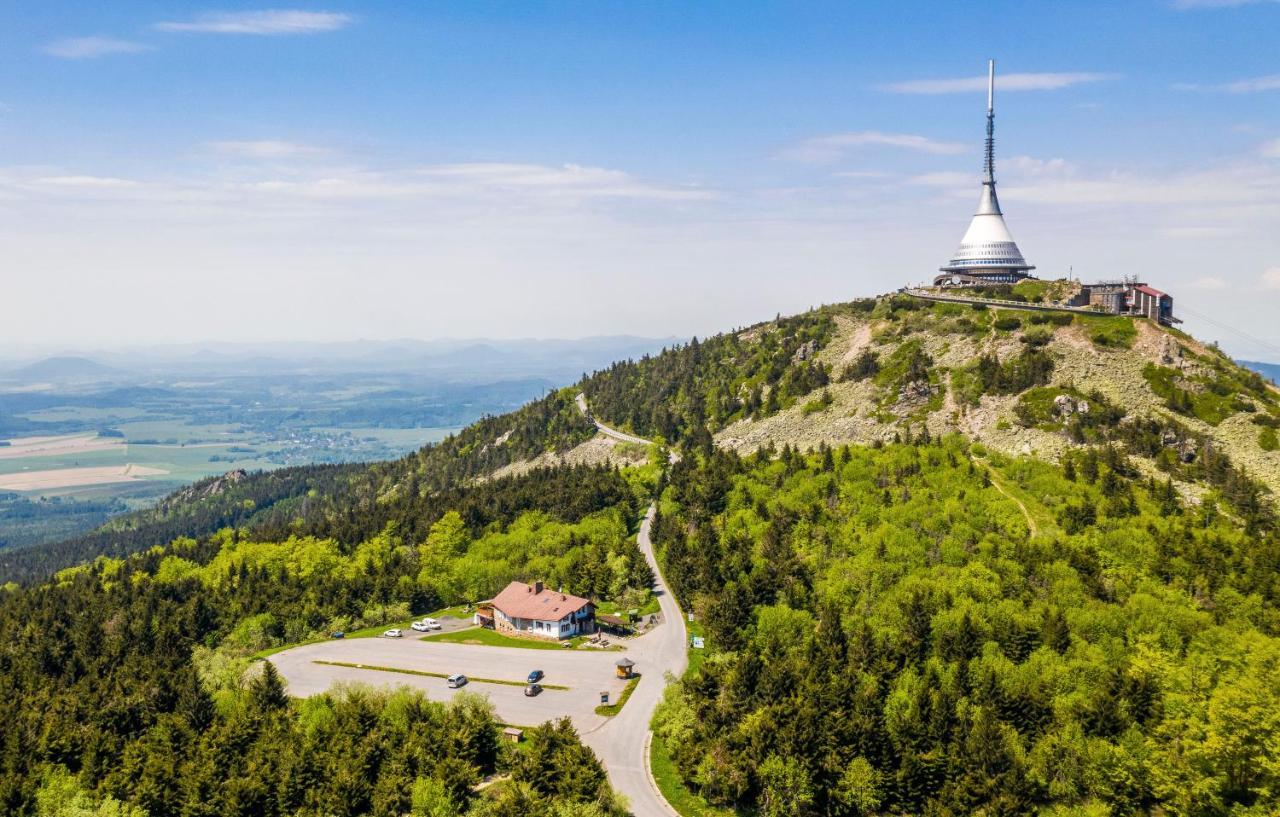 Horska Chata Jestedka Svetla pod Jestedem Kültér fotó