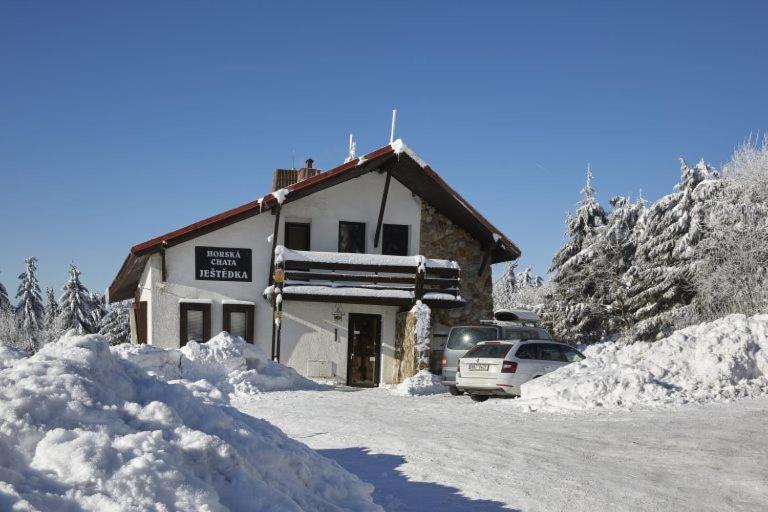 Horska Chata Jestedka Svetla pod Jestedem Kültér fotó